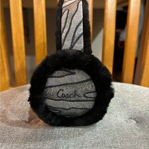 Womens Coach ear muffs
